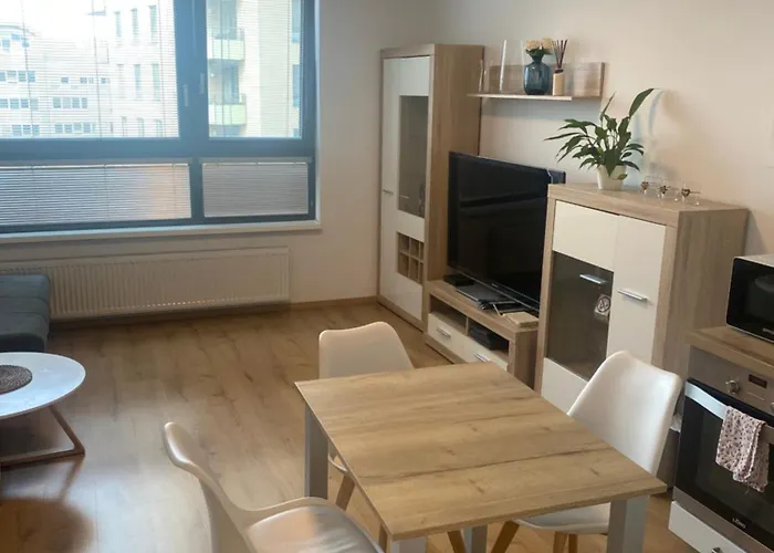 아파트 Citypark Apartment, Free Parking & Ac 브라티슬라바